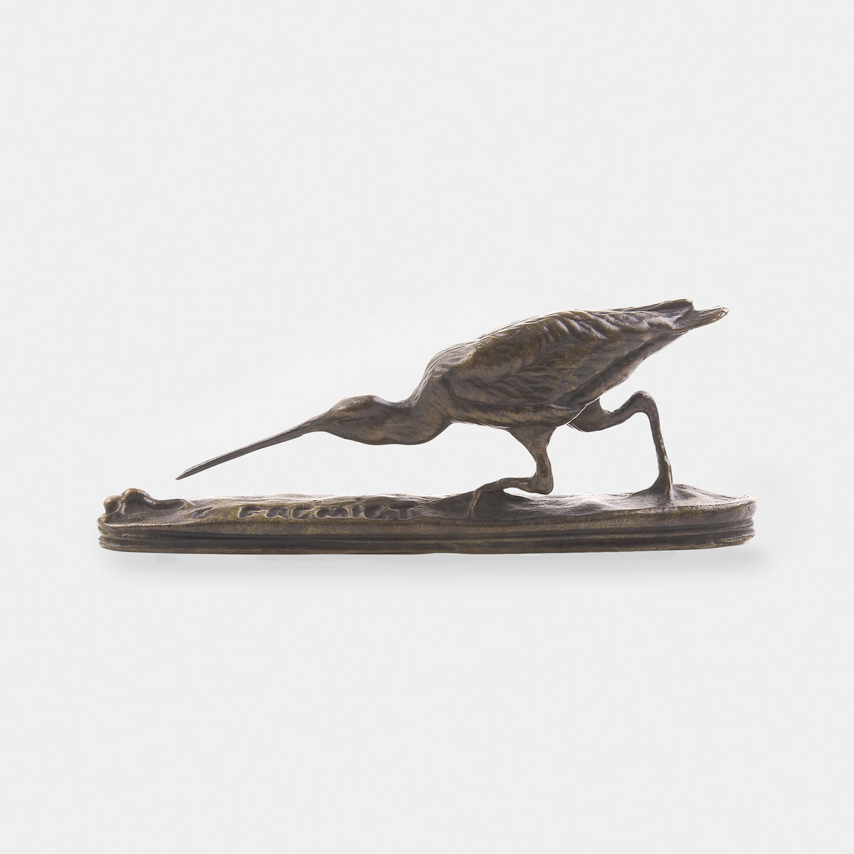 La Bécasse chassant une grenouille